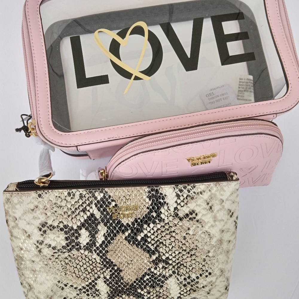 Victoria's secret cosmetic bag